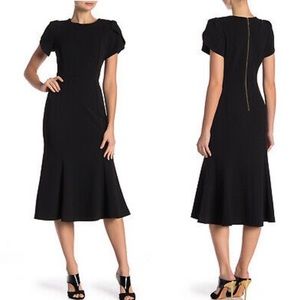 Calvin Klein | Midi Dress | Tulip Sleeve